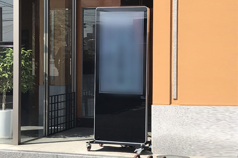 葬儀会場入り口設置事例